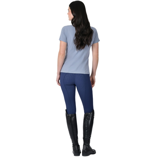 2026 WeatherBeeta Womens Bamboo Short Sleeve Performance Base Layer 1028843021 - Blue Stone